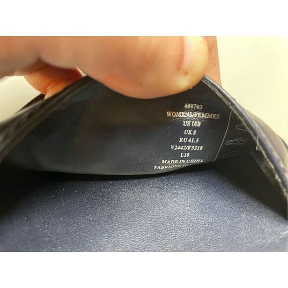 Lands End Sandals Slides Black Womens Sz 10B - Picture 5 of 6